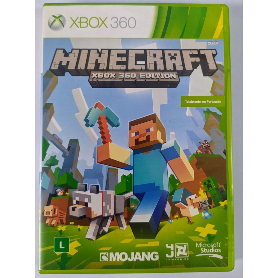 Minecraft: Xbox 360 Edition - Xbox 360 - ShopB - 14 anos!