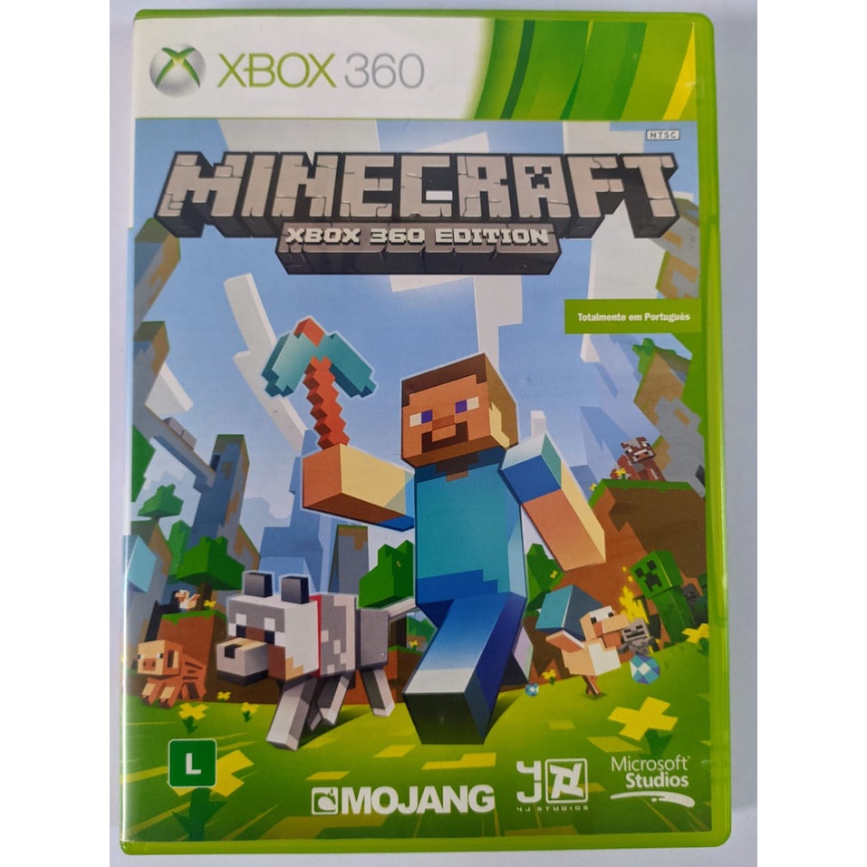 Jogo Minecraft Xbox 360 Original Mídia Física