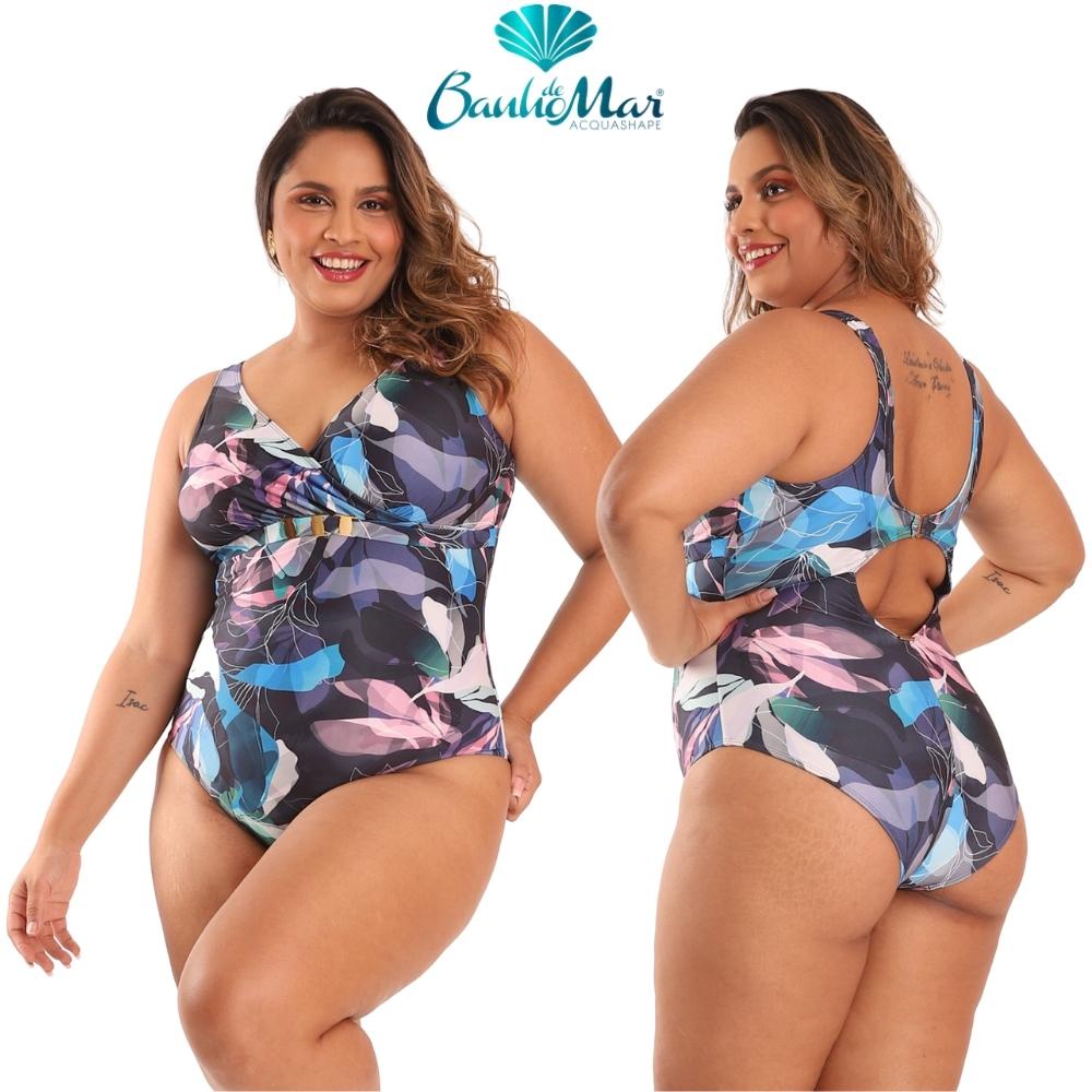 Biquíni Plus Size Com Bojo Sem Aro Preto - daluzplussize