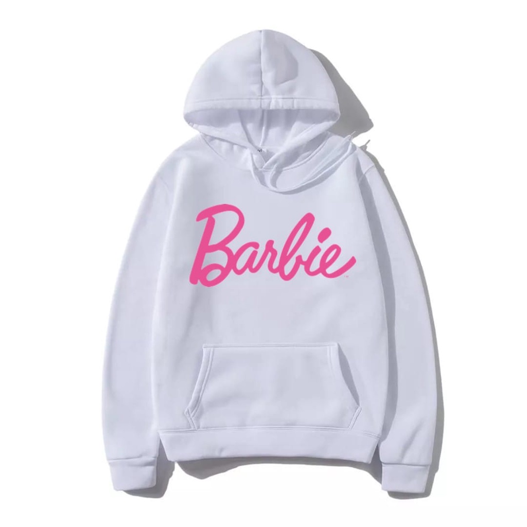 Blusa De Frio Barbie Girl Adulto Moletom Feminino Com Capuz - ADN