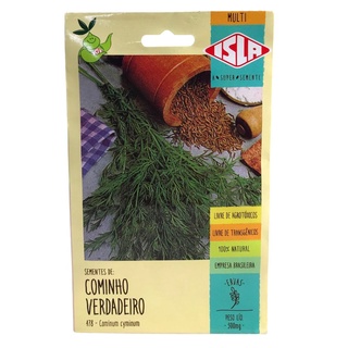 Sementes De Cominho Verdadeiro Sem Agrotóxicos - Isla