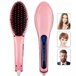 Escova de ondulação de alisador de cabelo de cerâmica elétrica ANJGG