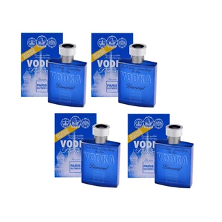 Kit Com 4 Vodka Diamond Masculino 100ml