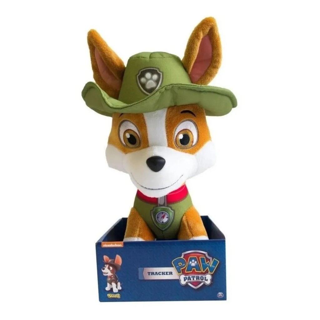 Paw patrol store tracker soft toy