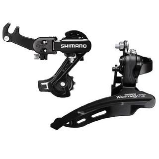 Kit Shimano Tourney Câmbio Traseiro E Dianteiro Tz31/Tz500