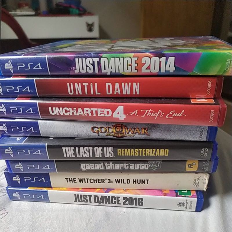 JOGOS PS4 / Playstation 4 : Just dance 2014 , until dawn, uncharted 4, Just  dance 2016
