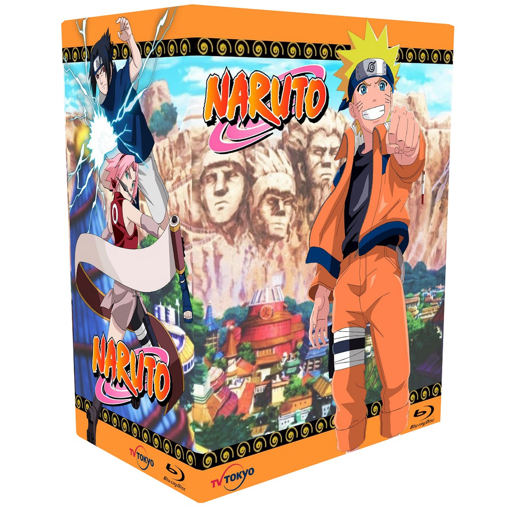 DVDS Collection Blu Ray Naruto Clássico Completo