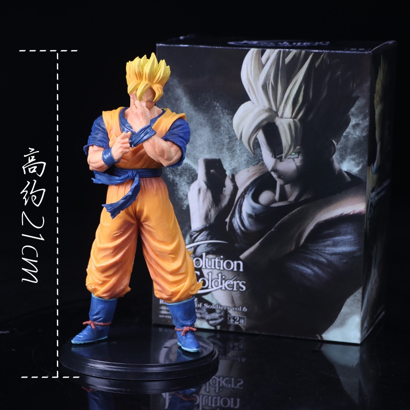 Boneco Dragon Ball - Goku Super Saiyajin- Action Figure 18cm - Boneco Dragon  Ball - Magazine Luiza