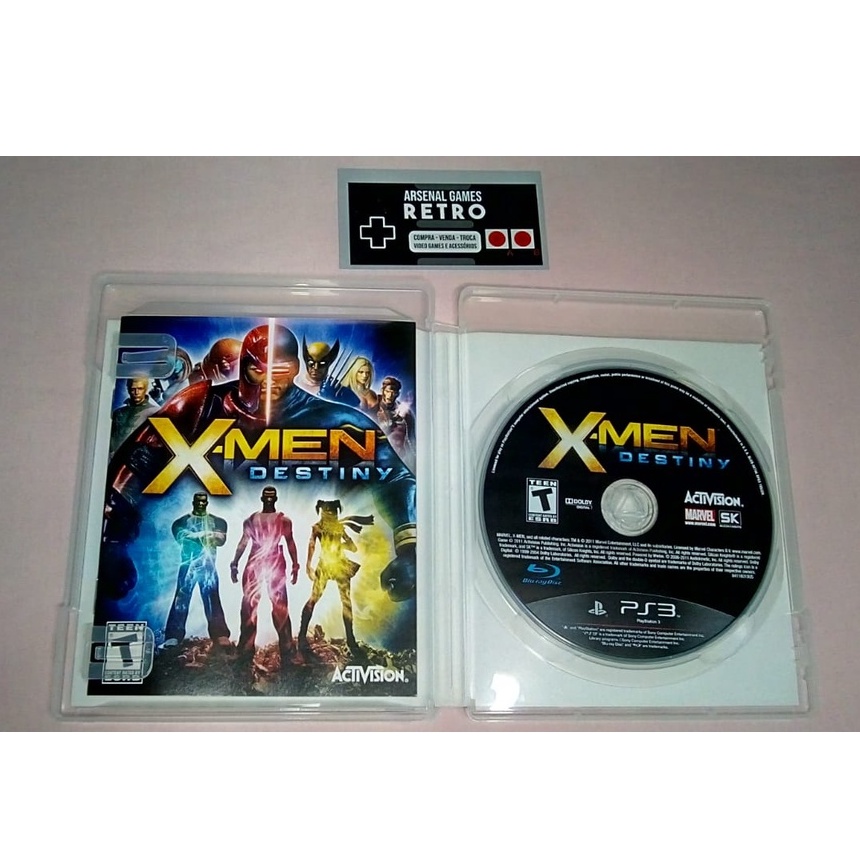 x-men destiny - jogo rpg acao para xbox 360 - Retro Games