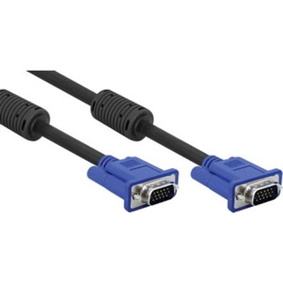 Cabo VGA Hd 15x15 Macho Macho Com Filtro de Ferrite e 5 Metros Blindado