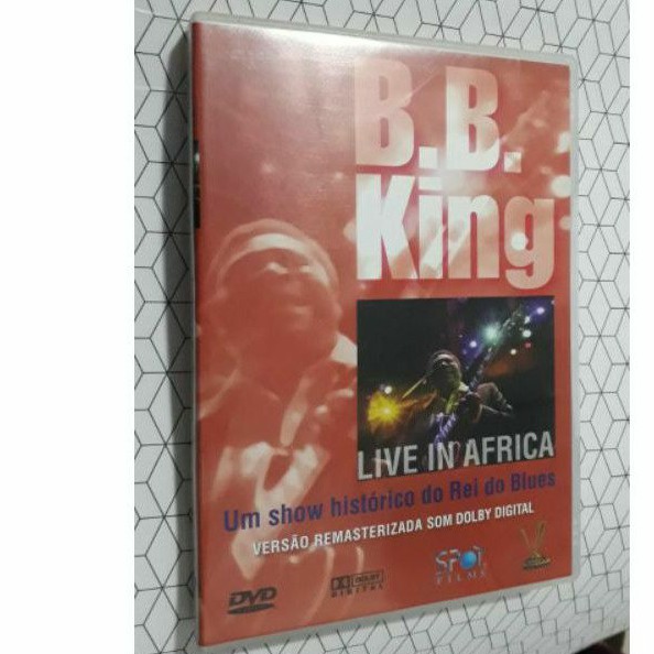 Dvd B.B King Live In Africa Original | Shopee Brasil