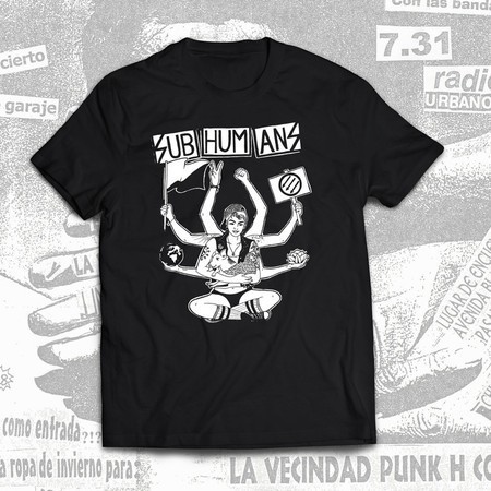 Camiseta Subhumans