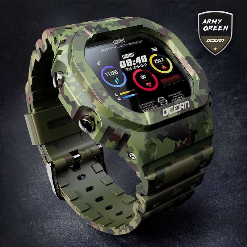 Relógio SmartWatch Militar Inteligente Elite 2.0 Ultra Resistente Impe