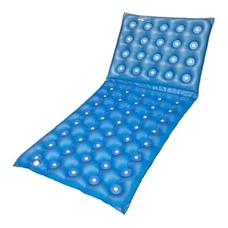 Colchão Bed Hospitalar Resistente Articulado Dobrável Azul Dágua Confortavel 2022