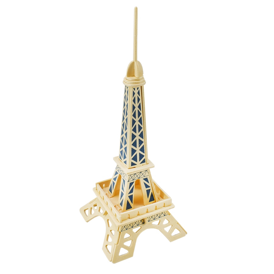 Torre Eiffel Quebra-Cabeça De Madeira Brinquedos 3D Para Crianças