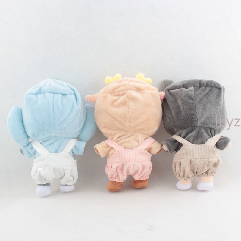20cm Stray Kids Skzoo Doll Clothes Roupas De Pelúcia Capuz