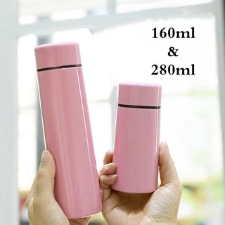 Mini Garrafa Térmica De Aço Inoxidável Pequena Capacidade Portátil