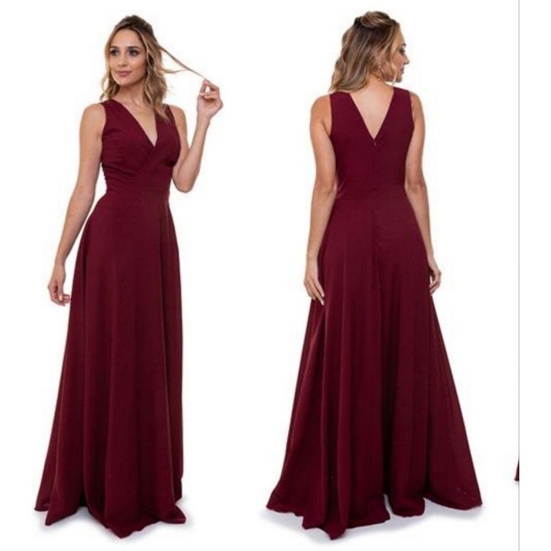 Marsala best sale casamento madrinhas