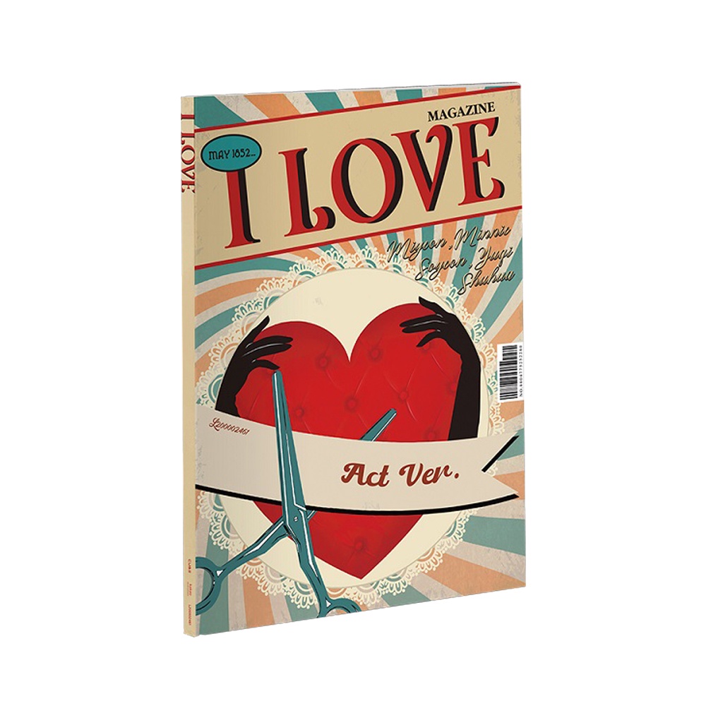 G)I-DLE - 5th Mini Album [ I Love ]_Photobook version | Shopee Brasil