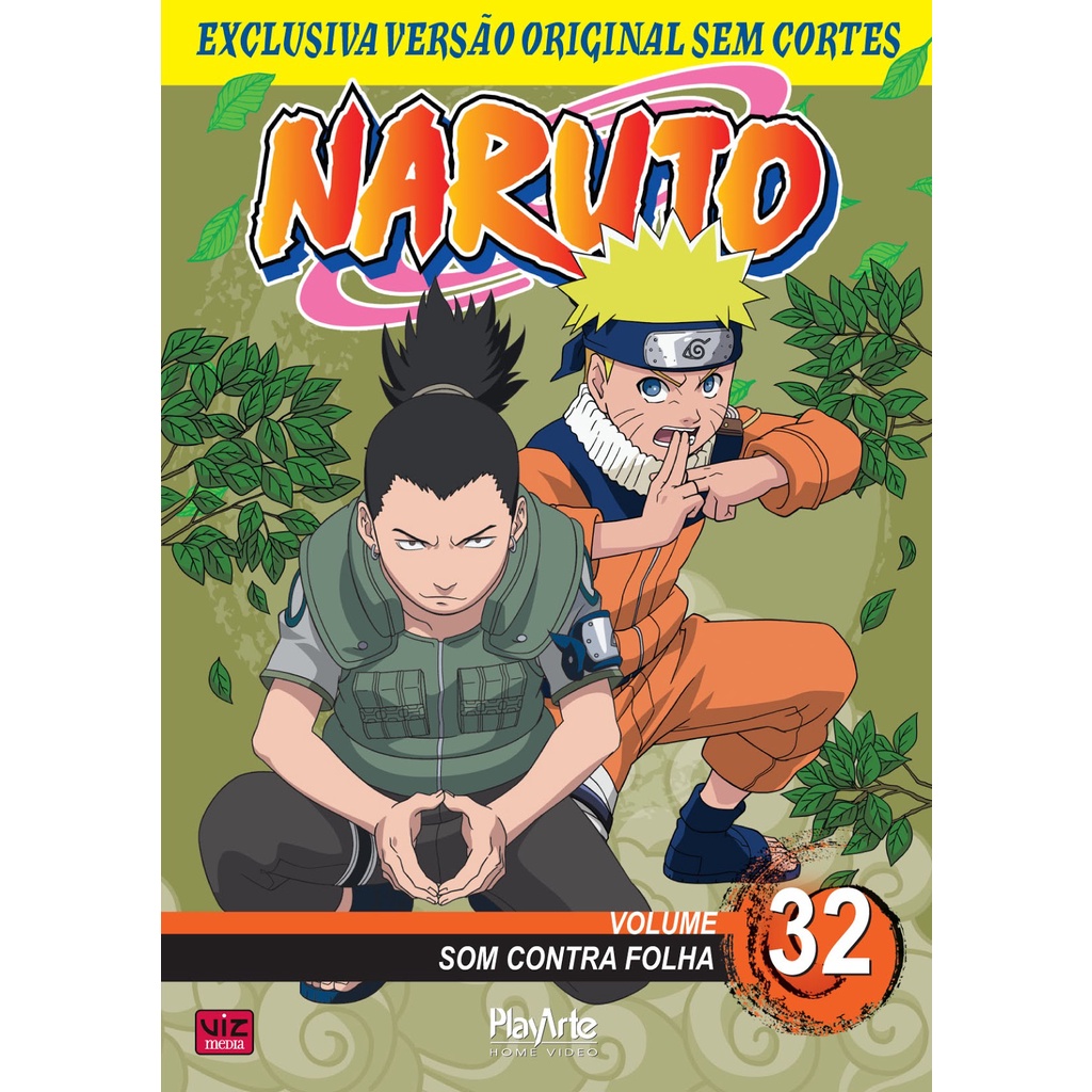 NARUTO 7 TEMPORADA COMPLETA EM 3 DVDS NARUTO 7 TEMPORADA COMPLETA EM 3 DVDS