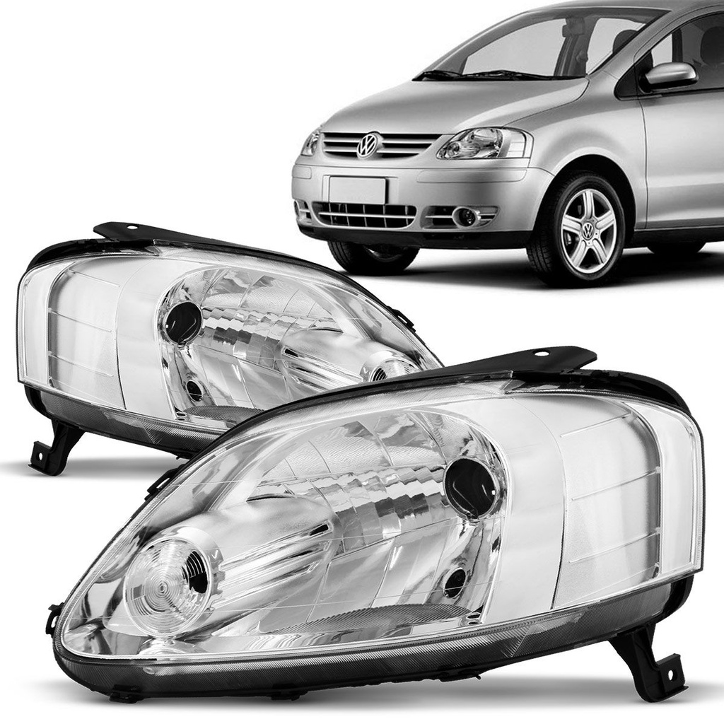 Farol Fox 2003 2004 2005 2006 2007 2008 2009 Foco Simples | Shopee Brasil