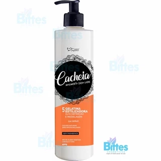Gelatina Capilar Suave Fragrance Cacheia Pow Poo Sem Enxágue Modela Cachos