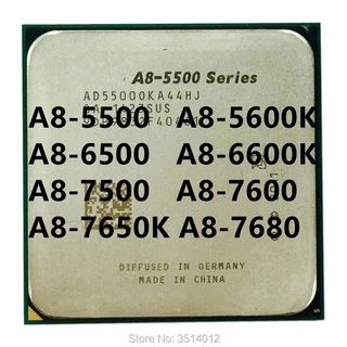 A8-5500 A8-5600K A8-6500 A8-6600K A8-7500 A8-7600 A8-7650K Soquete FM2 Processador CPU