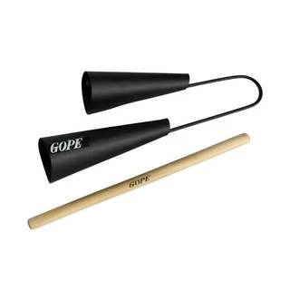 Agogo Duplo Gope Profissional Com Baqueta
