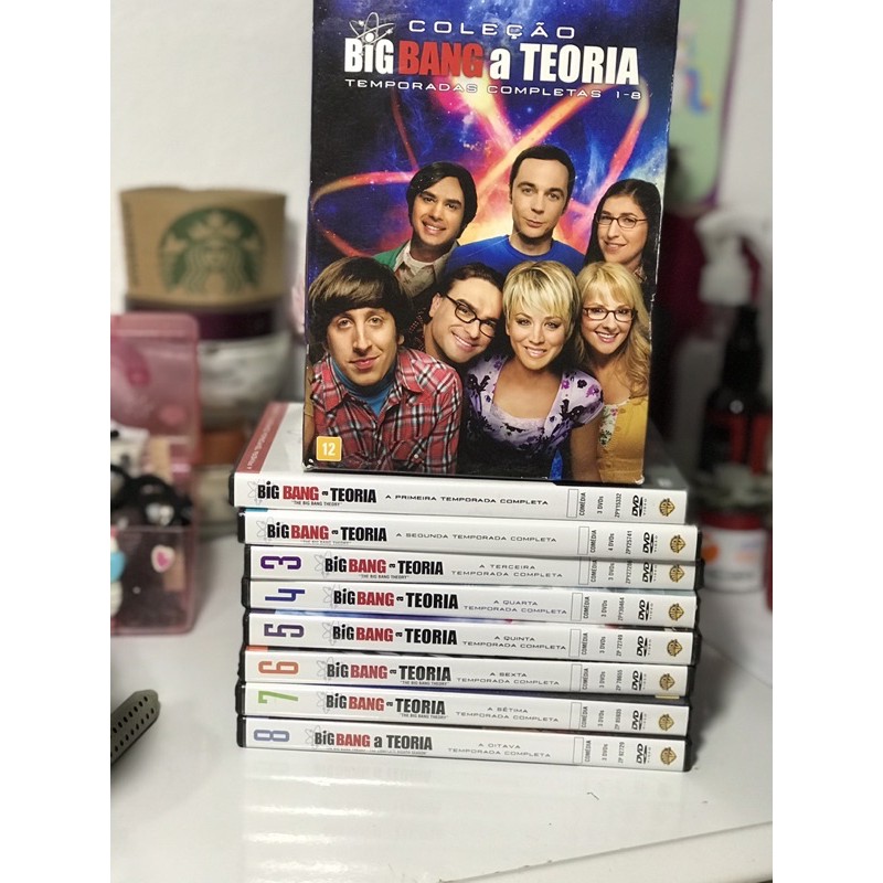 Box The Big Bang Theory Temporadas 1 a 8 DVD | Shopee Brasil