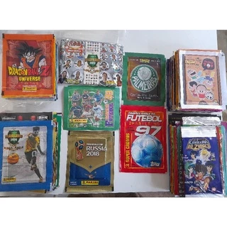 100 envelopes figurinhas lacrados diferentes