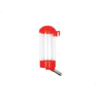 Bebedouro Automatico Cães E Gatos Bico Aço Inoxidável 400ml - Vermelho