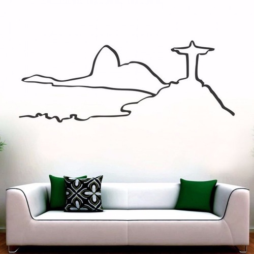 Adesivos Parede Rio De Janeiro Rj Eu Amo Rio Ponto Turístico | Shopee ...
