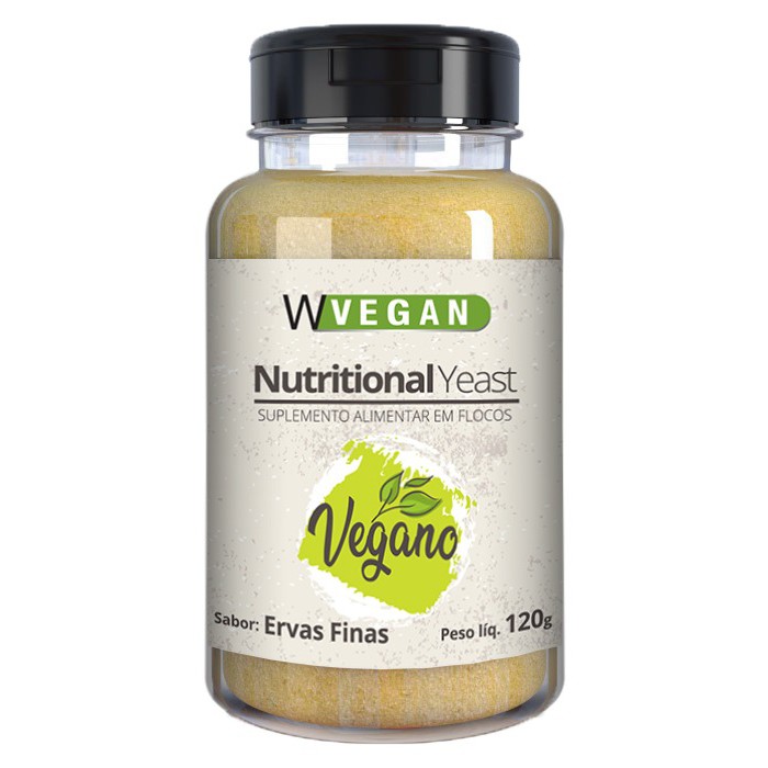 Levedura Nutricional - Nutricional Yeast - Wvegan - (120g)