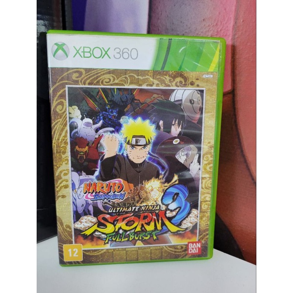 Naruto Ultimate Ninja Storm 3 Full Burst - Xbox 360, Jogo de Videogame  Bandai Usado 84058122