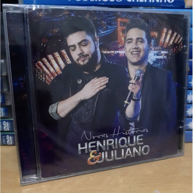 CD Henrique e Juliano - Novas Histórias (Original Lacrado) | Shopee Brasil