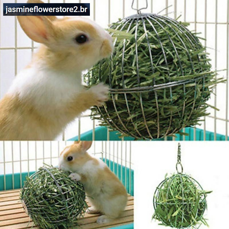 Bola De Ferro Para Hamster / Coelho / Dispense / Hay / Divertida / Porquinho Da Índia / Brinquedos Para Animais De Estimação
