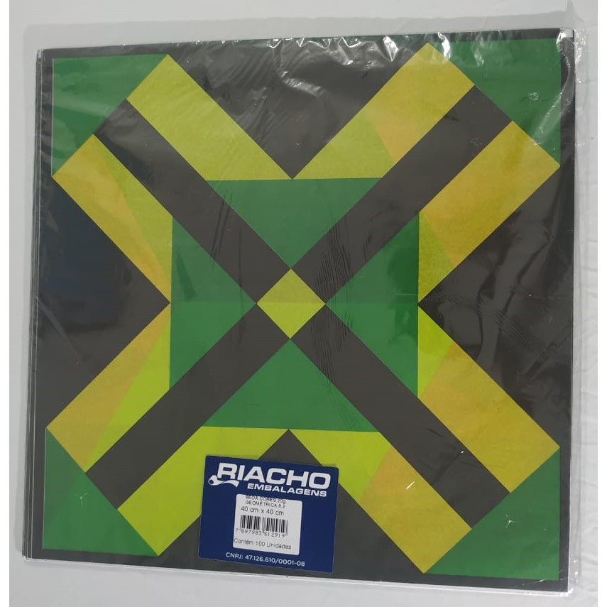 FOLHA SEDA RAIA PIPA 40X40 COM 100 FOLHAS MOD: 015 | Shopee Brasil