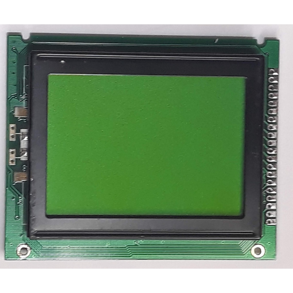 Display LCD Gráfico 128x64 - Backlight Verde - Display FDCG12864G - FORDATA