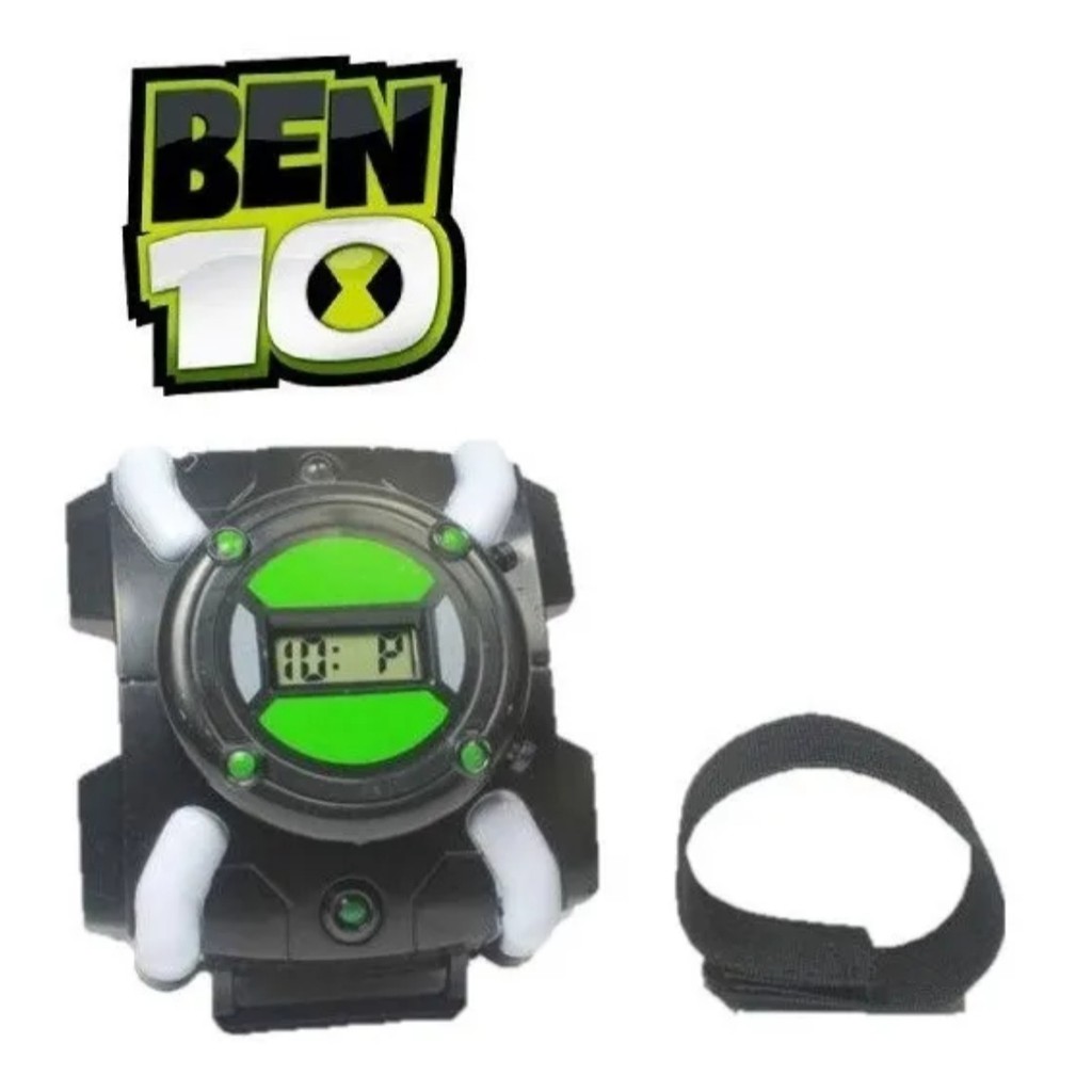 Relógio Ben10 Ben Dez Omnitrix Com Hora Luz E Sons Aliens | Shopee Brasil