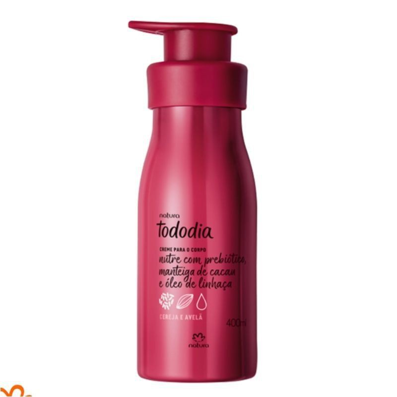 Creme Hidratante Natura Tododia Cereja E Avela 400ml | Shopee Brasil