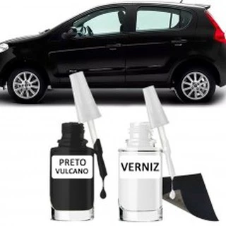 Tira Risco Automotivo Preto Vulcano Fiat 15ml em Oferta na Shopee