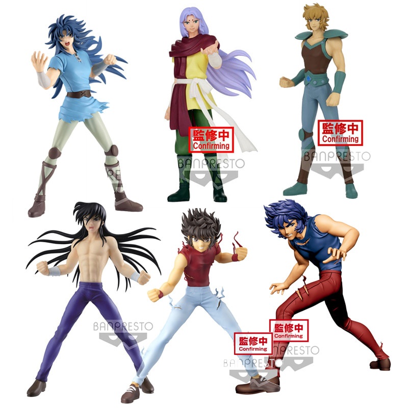 Em Estoque Banpresto Saint Seiya Pegasus Phoenix Ikki Dragão Shiryu  Leo/Leão Aiolia Aries Mu Gemeos Kanon Cosmoir PVC Figura JVEW