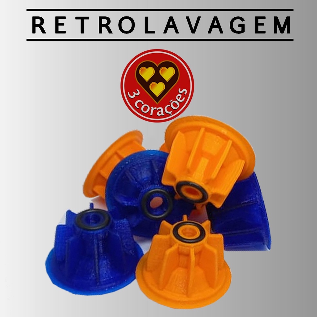 Capsula Universal Retrolavagem Cafeteiras Três Corações Limpeza