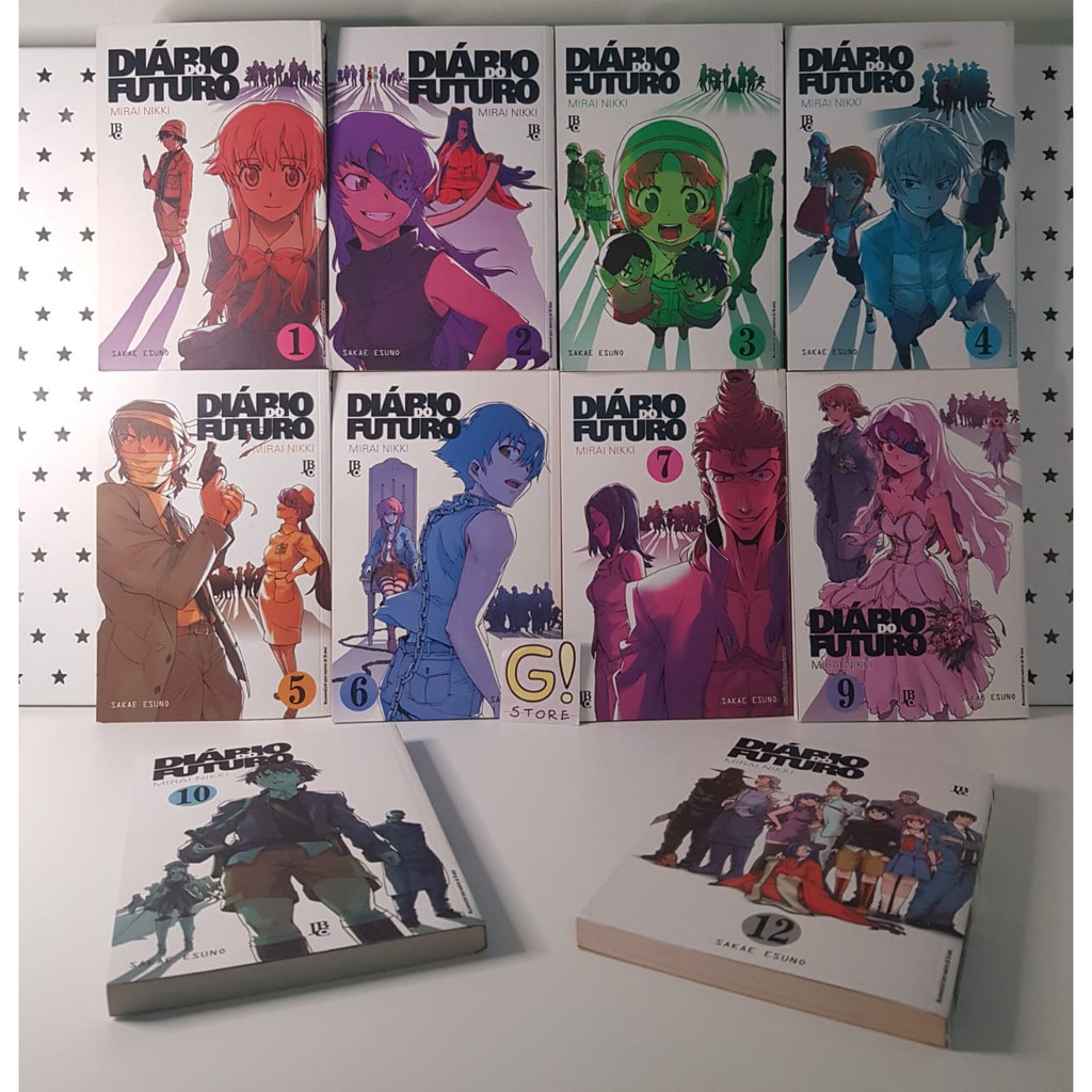 Coleção Completa Diário do Futuro Mirai Nikki, Livro Livro Usado 92353927