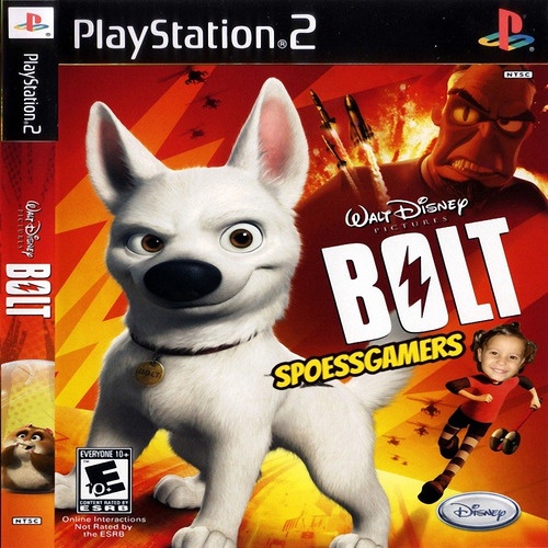 Bolt Ps2  CAPAS DE DVD - CAPAS PARA DVD