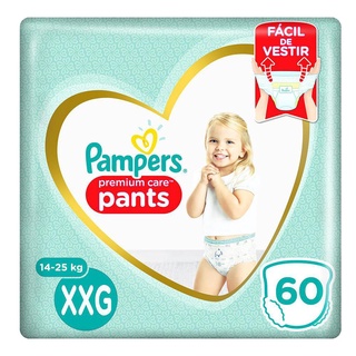 Fralda Pampers Pants Premium Care XXG 60 un