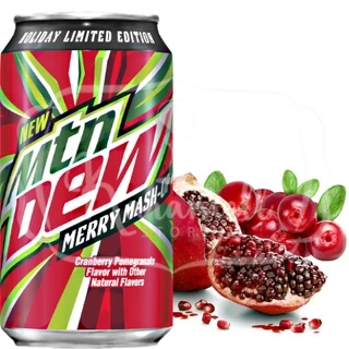 Refrigerante Mountain Dew - Merry Mash Up - Importado dos Estados Unidos