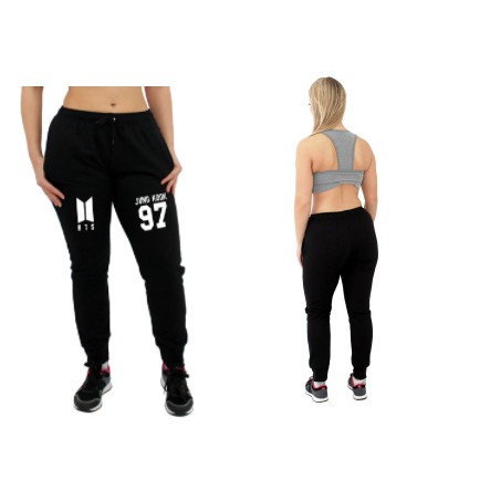 Calça hot sale bts feminina