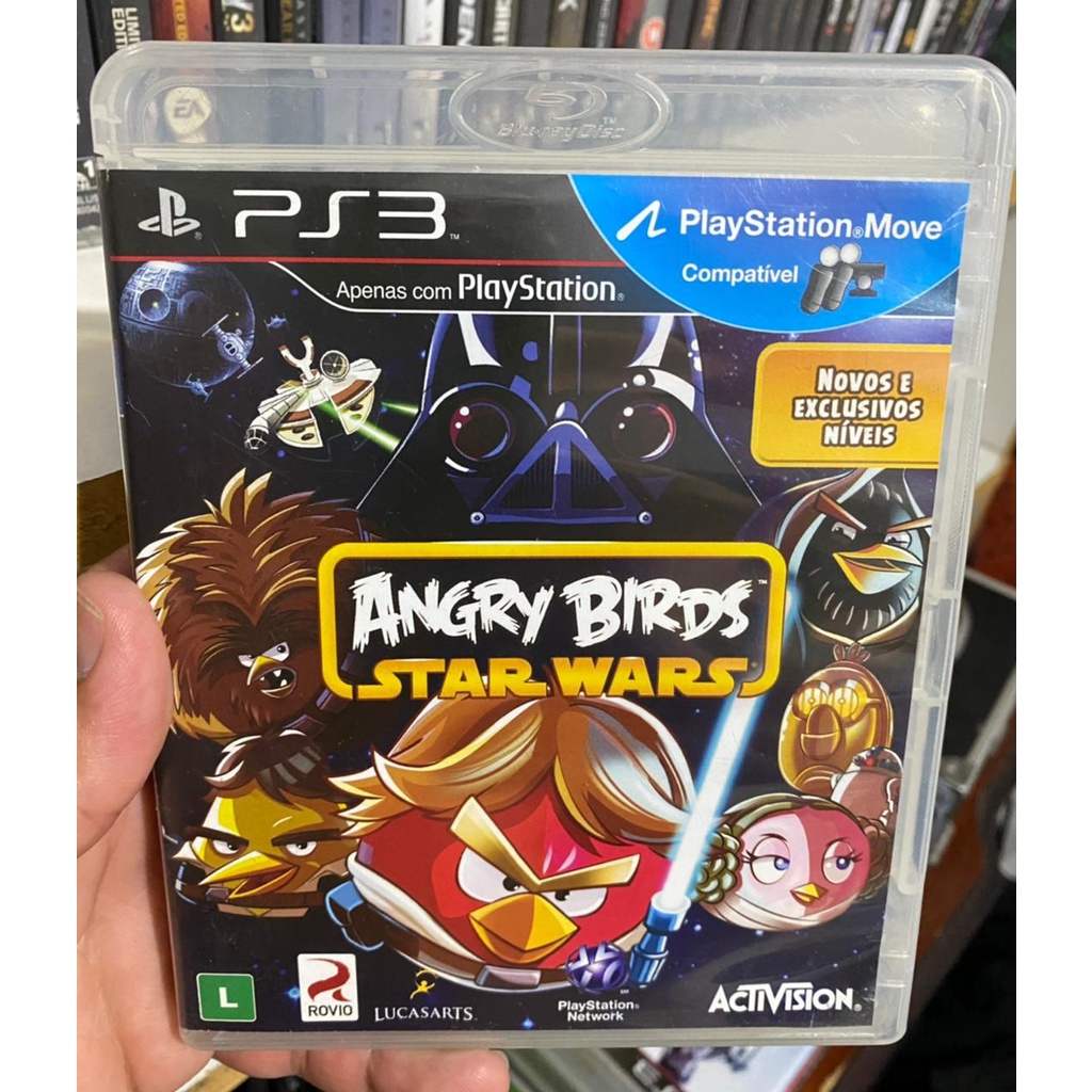 Jogo PS4 Angry Birds Star Wars Game Midia Fisica em Promoção na