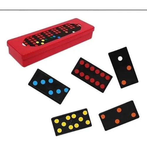 Kit Com 10 Jogos De Domino Infantil 28 Unidades, jogo de dominó infantil 